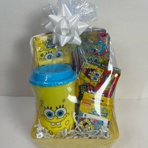 SpongeBob SquarePants basket with treats